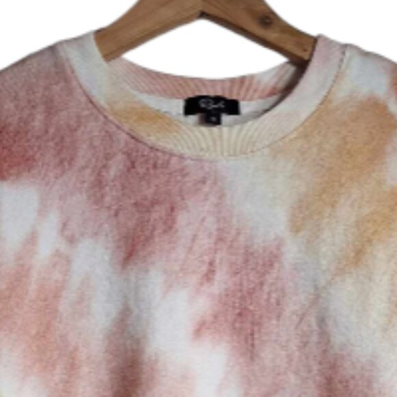 Rails by Revolve Ramona Sunset Tie-dye Cropped Pullover Sweatshirt Size Small - Picture 2 of 9